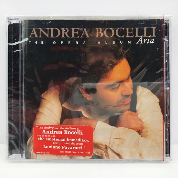 Andrea Bocelli Aria The Opera Album CD 1998 Classical Vocal Sealed - Picture 1 of 9